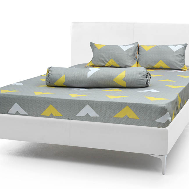 Bộ Drap Cotton Poly hàn quốc chữ V