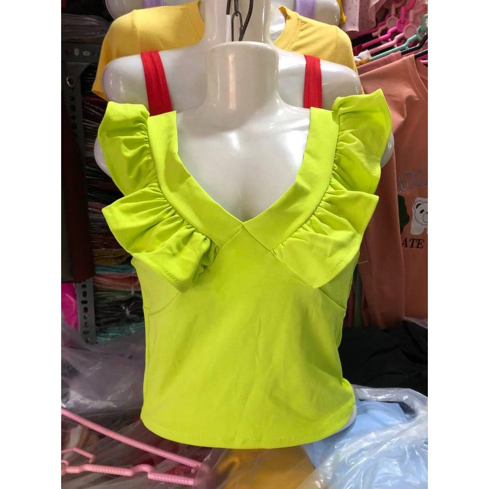 ÁO THUN CROPTOP CO GIÃN SÁT NÁCH SHOP PHƯƠNG CHÂU