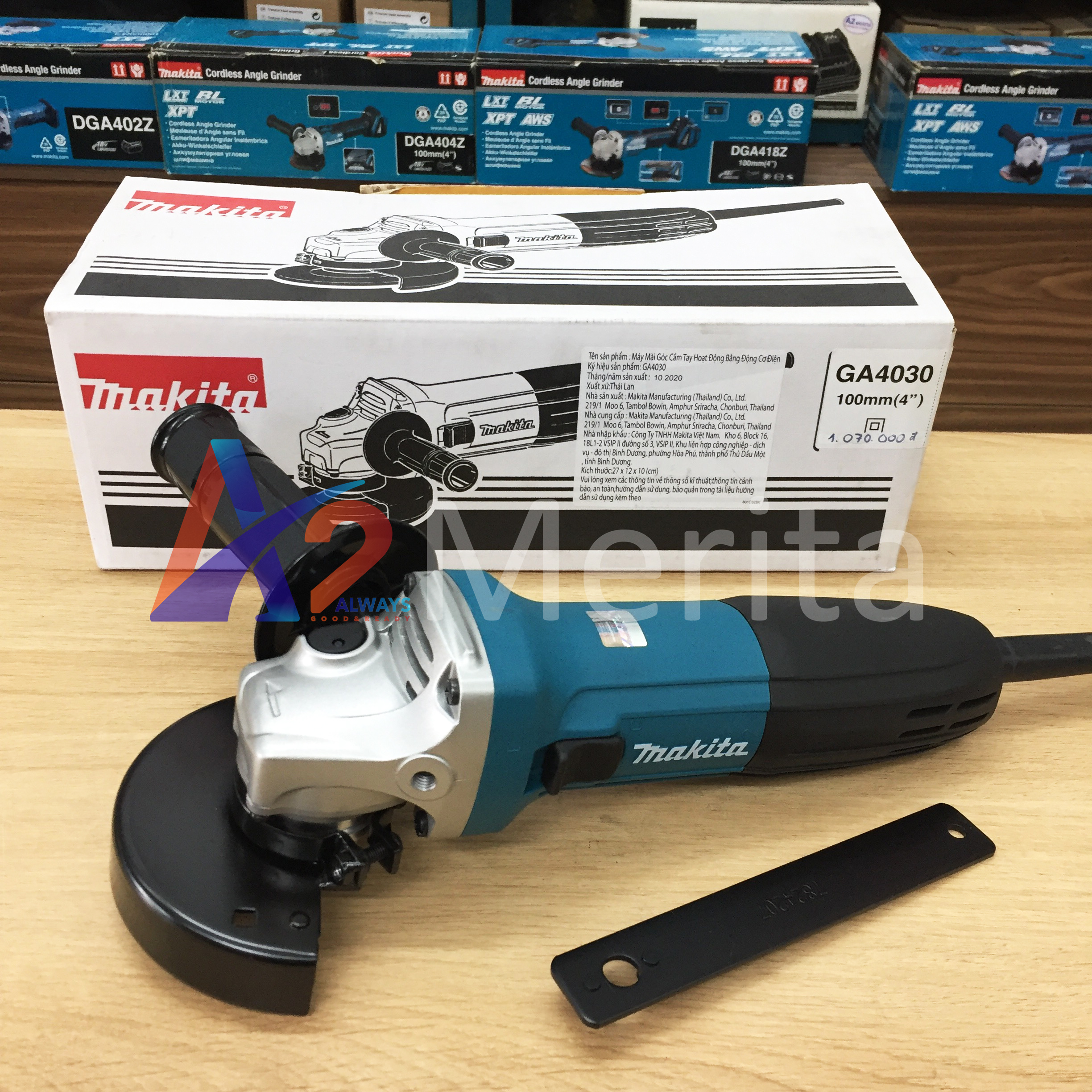 Máy mài góc (720W) 100mm Makita