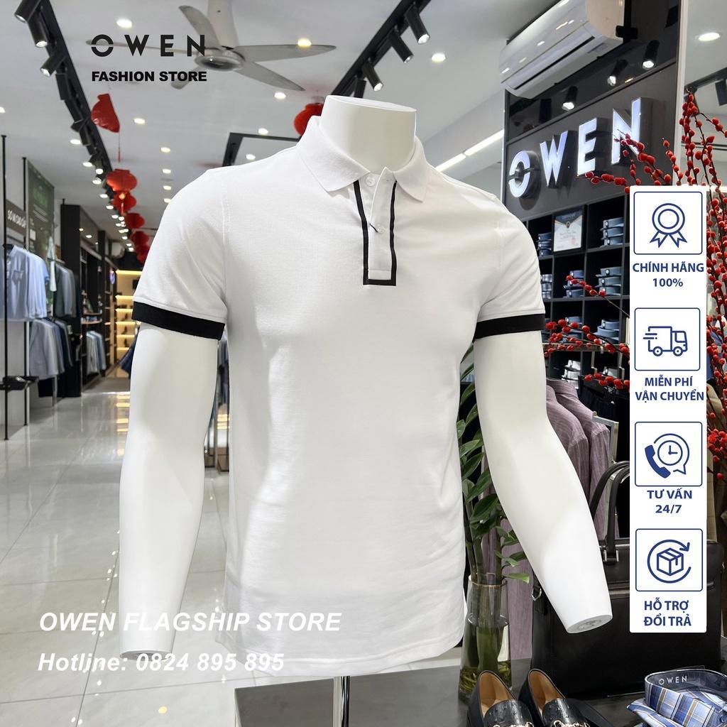 Áo Polo nam Owen chất Cotton thấm hút mồ hôi thoáng mát Mã APV231359