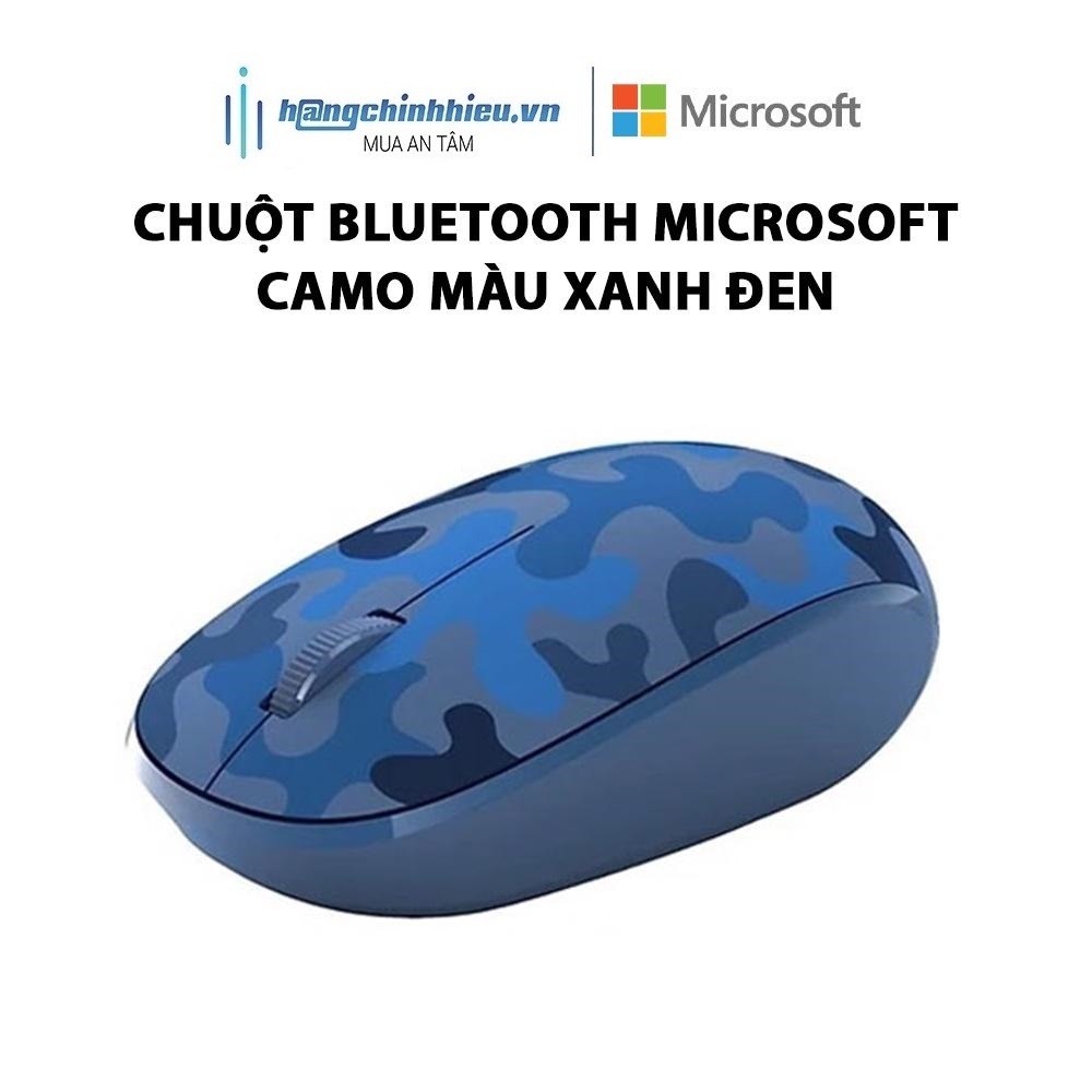 Chuột Bluetooth Microsoft Camo màu xanh đen (8KX-00019) Hàng chính hãng