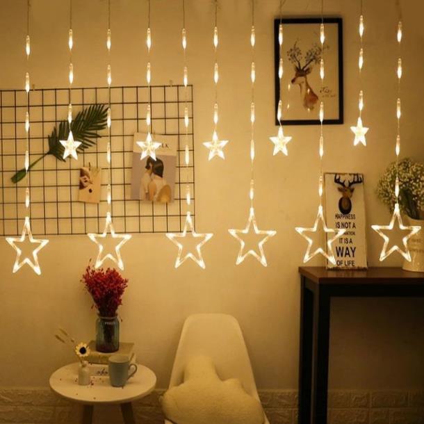 Dây đèn nhấp nháy trang trí hình sao
