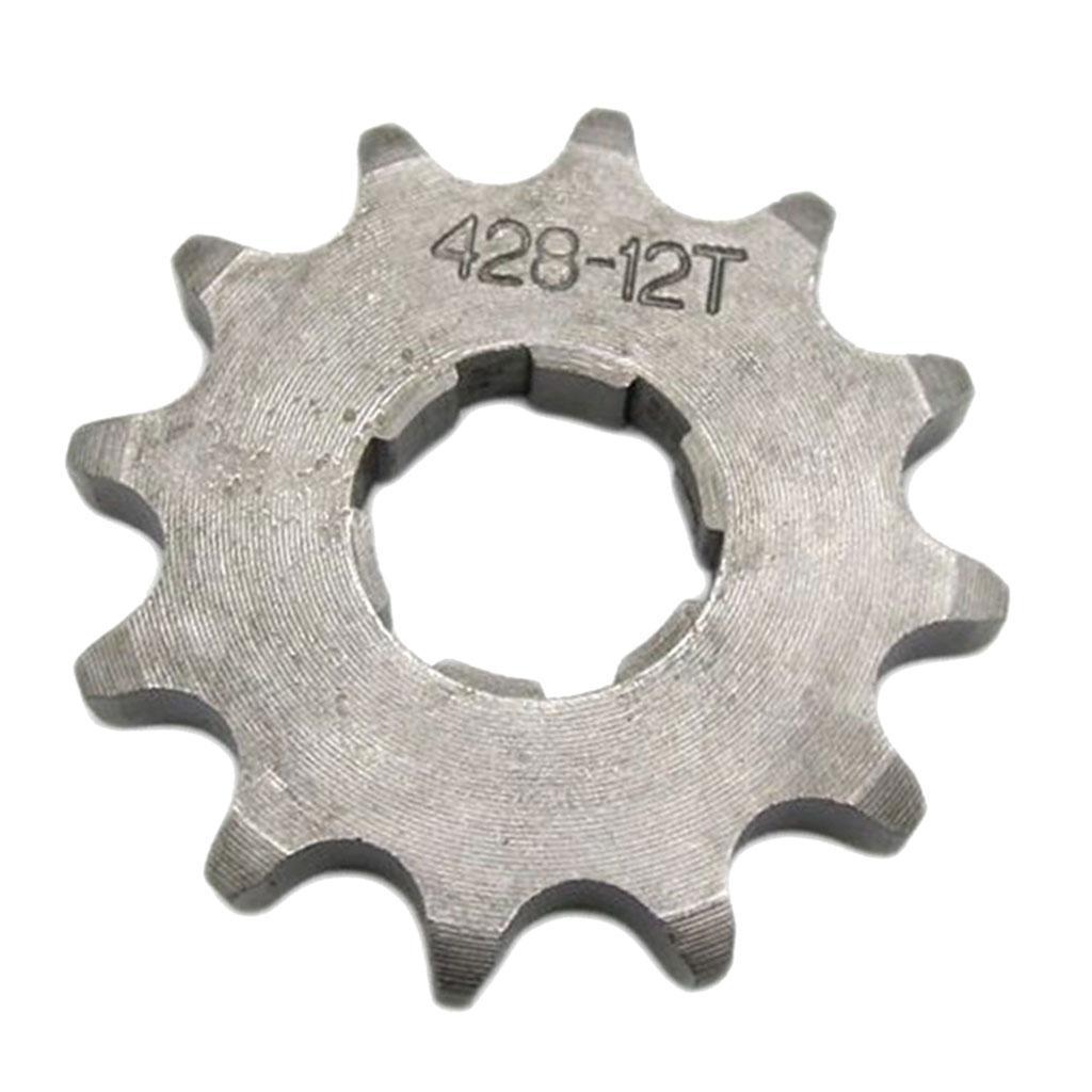 12T 20mm 428 Chain Front Sprocket Cog for Quad Dirt Bike