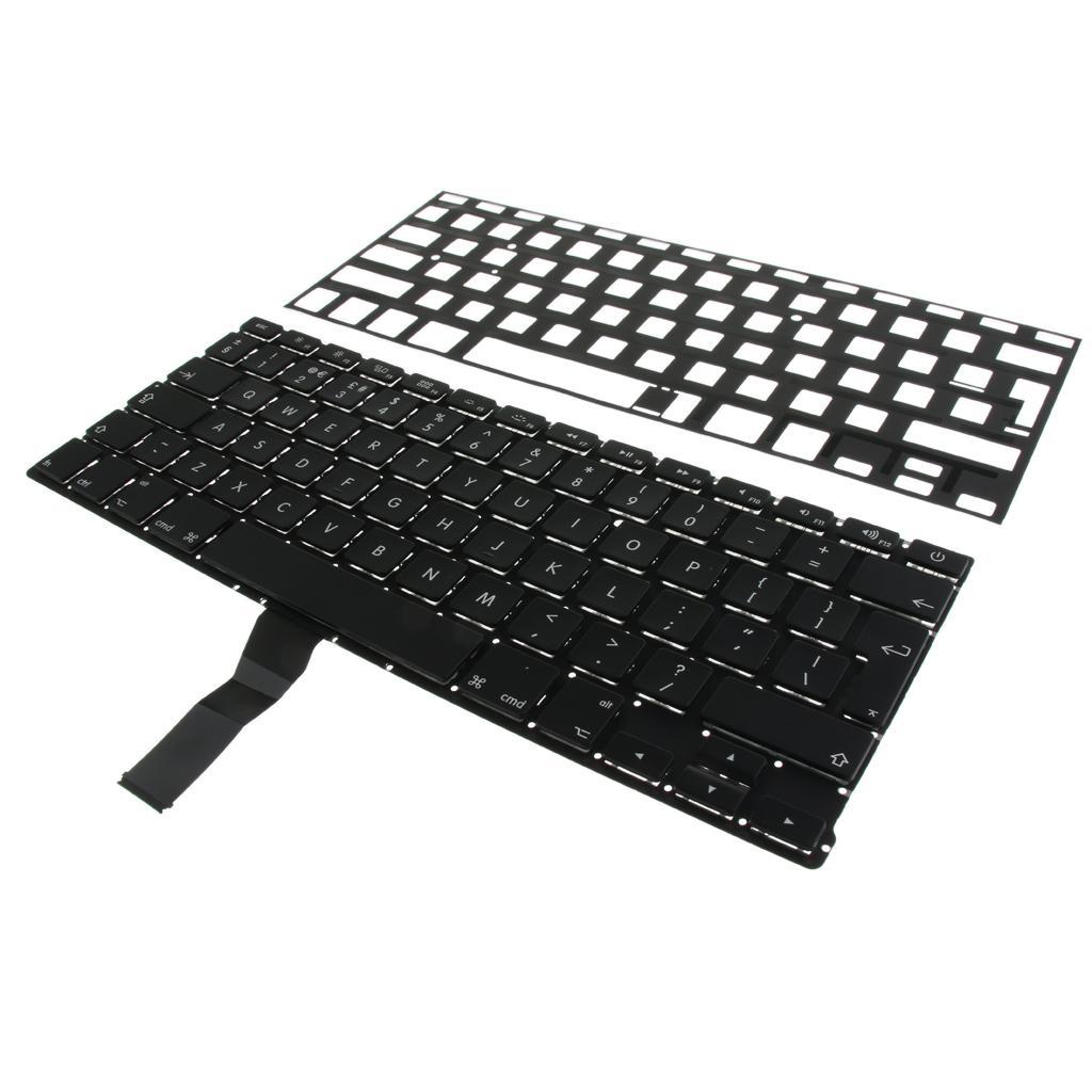 US Layout Keyboard Part for  13" A1466 A1369 2011-2015 with Backlight