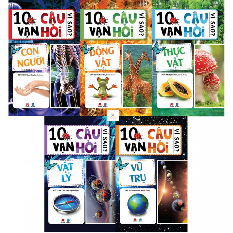 Combo 10 Vạn Câu Hỏi Vì Sao - Khám Phá Thế Giới Động Vật