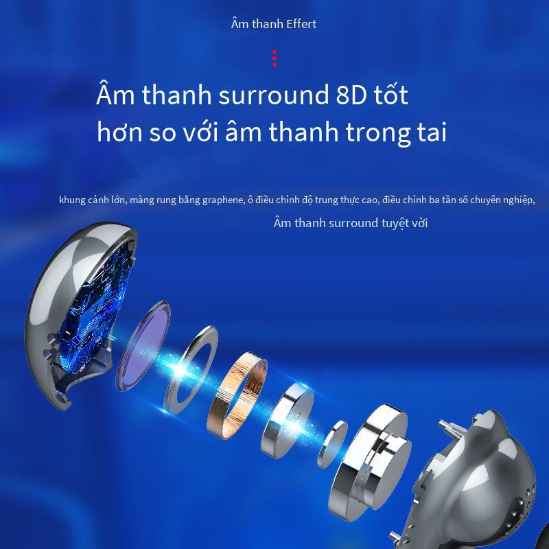 Tai nghe bluetooth không dây S19 mới được ưa chuộng nhất khái niệm dẫn truyền xương bán trong tai hai tai cảm ứng màn hình kỹ thuật số mẫu riêng phổ quát