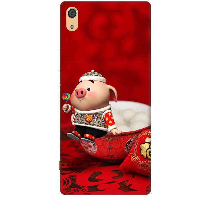 Ốp lưng dành cho điện thoại SONY XA1 ULTRA Heo Ăn Kẹo