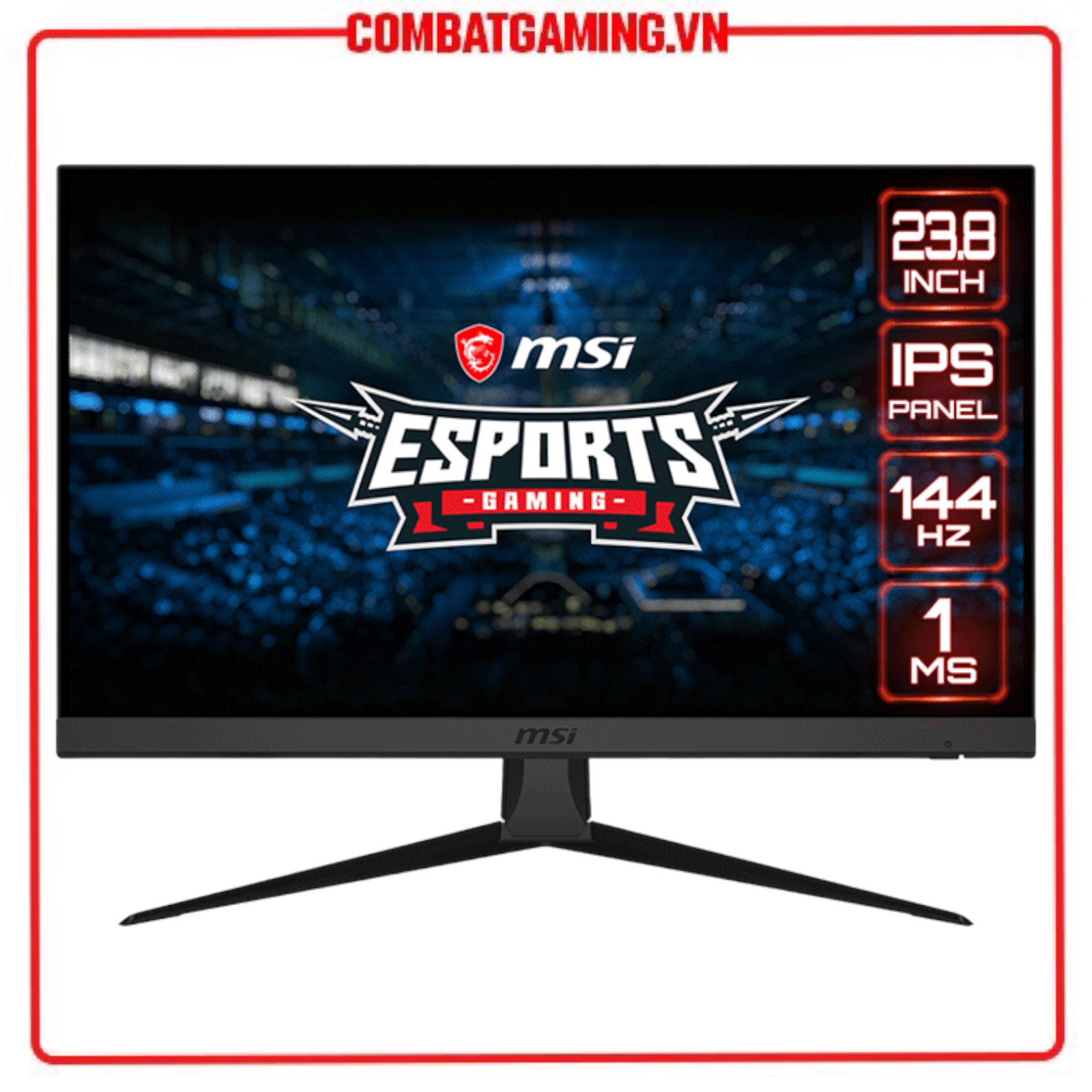 Màn Hình MSI OPTIX G242 24&quot;/ IPS/ 144hz/ 1ms - Hàng Chính Hãng