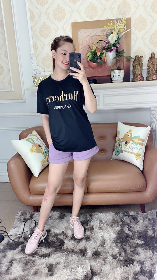Áo phông phom rộng chất cotton mịn