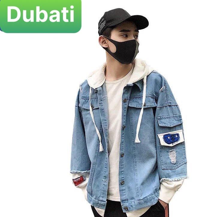 ÁO KHOÁC JEAN NAM NỮ CHẤT BÒ NÓN VẢI NỈ CAO CẤP PHONG CÁCH UNISEX NHẬT BẢN - DUBATI FASHION