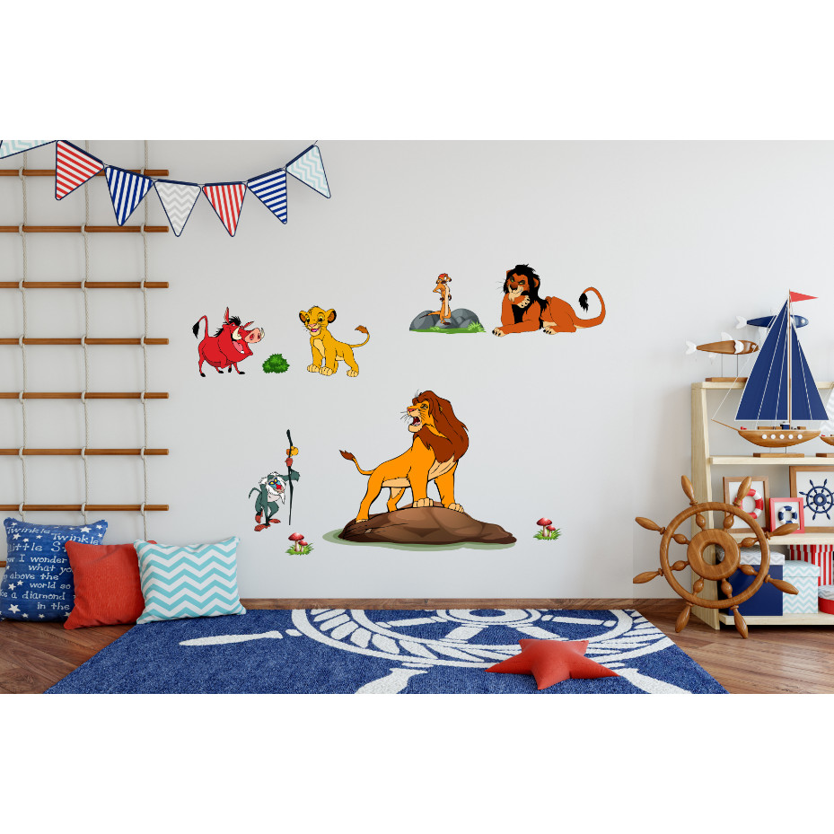 Decal trang  trí phòng bé số 25
