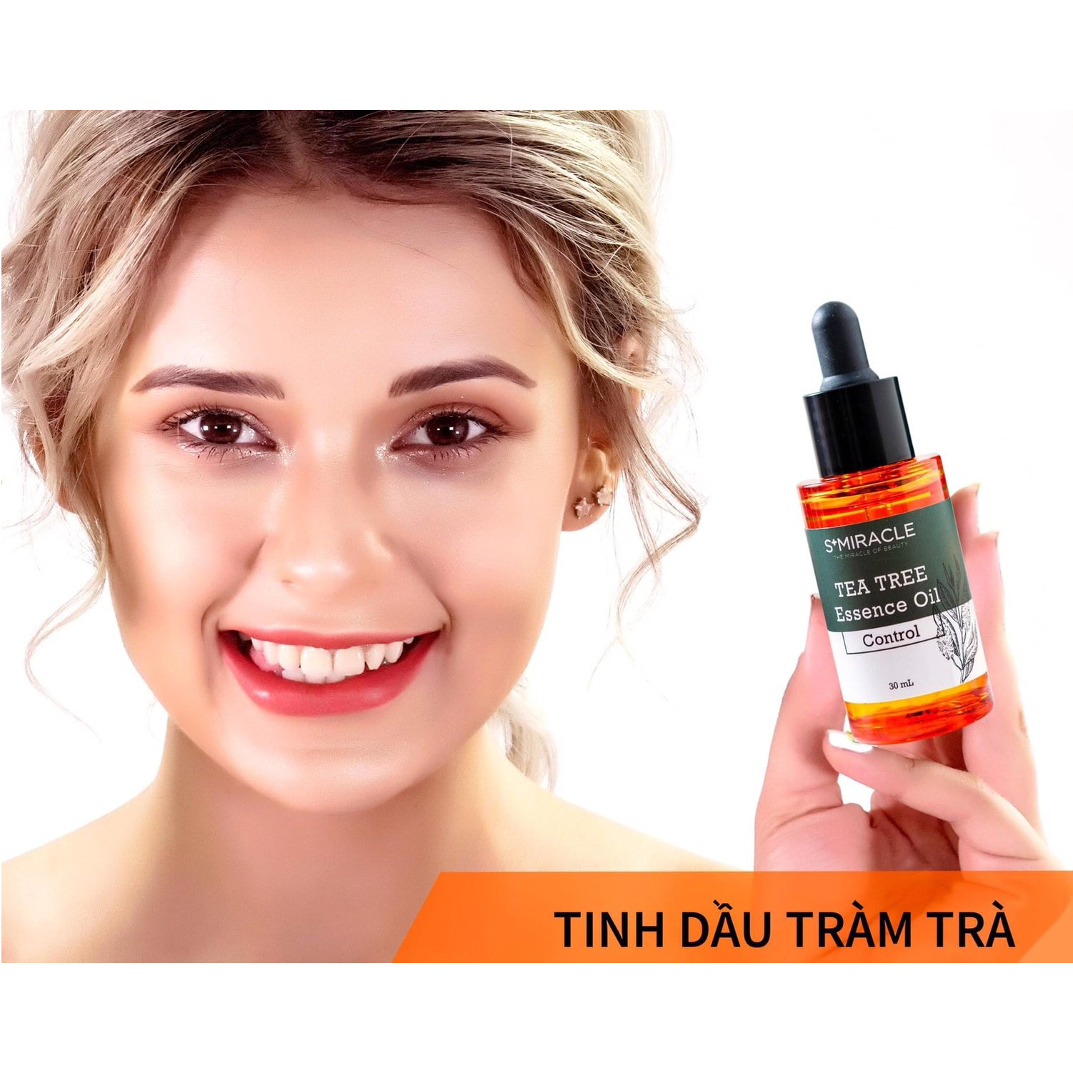 Tinh Dầu Tràm Trà giảm Mụn Làm Sạch Và Cân Bằng Độ Ph Cho Da (30ml)