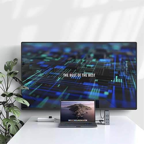 Cổng chuyển đổi HyperDrive 18-in-1 Gen2 USB-C Hub HD-G218 - Hàng chính hãng