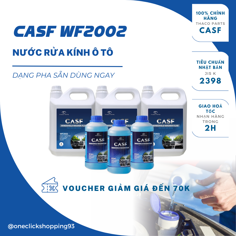 5l nước rửa kính ô tô chuyên dụng THACO - Dạng pha sẵn tiện lợi dùng ngay - Made in Vietnam - Đạt tiêu chuẩn JIS K 2398 của Nhật Bản &amp; MS 568-02 của Hyundai &amp; KIA Motors – Sử dụng cho tất cả các dòng xe - Phù hợp khí hậu Việt Nam