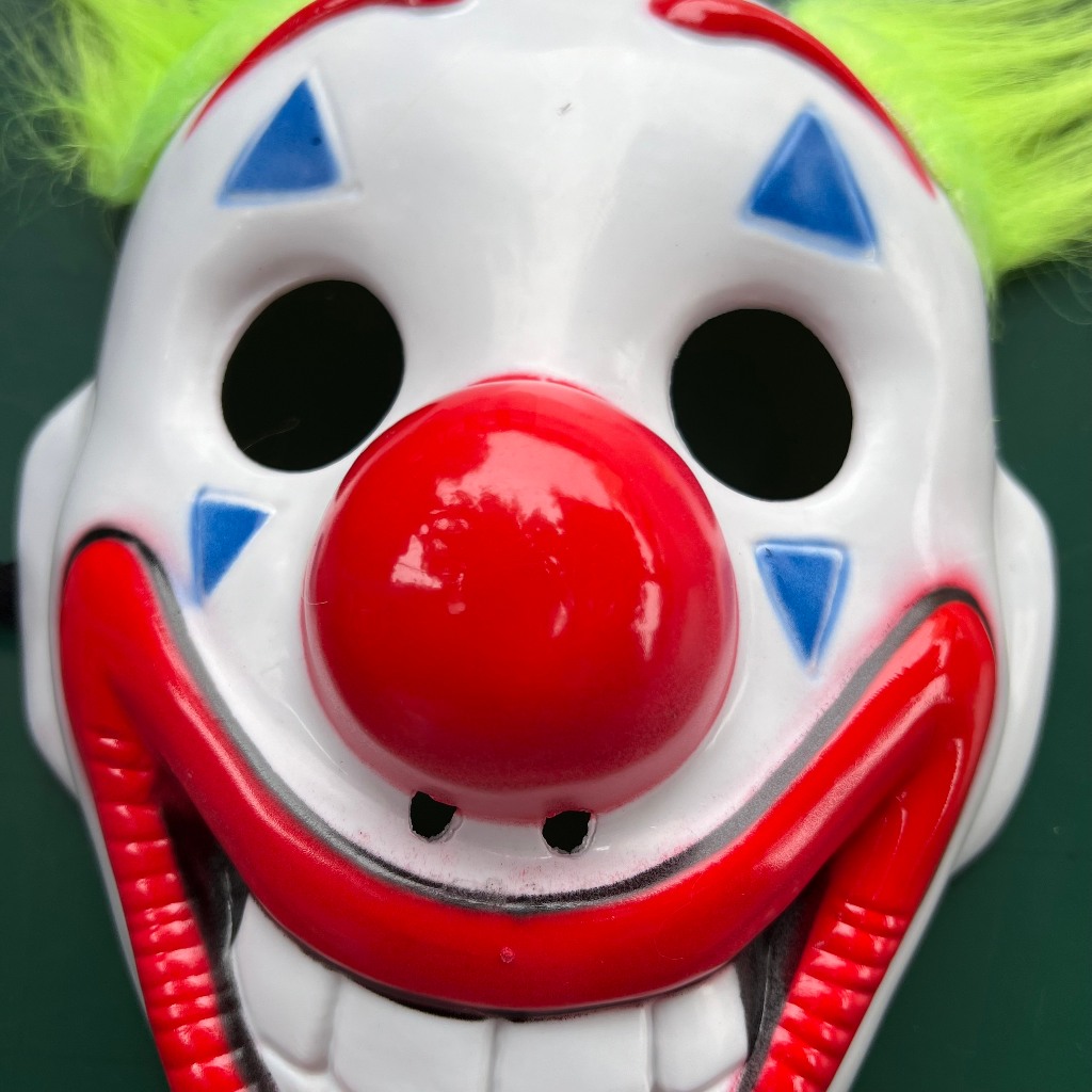 Mặt nạ chú hề Joker 2021 Arthur Fleck Joaquin Phoenix mũi đỏ cà chua bằng nhựa cứng hóa trang Halloween