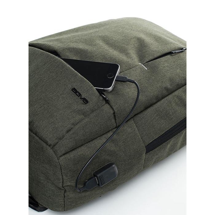 Balo Laptop AGVA Sheffield 15.6 inch - Có cổng sạc USB bên ngoài - Kích thước 31 x 12 x 42 cm - Mã LTB355GREY - Bảo hành chính hãng 2 năm