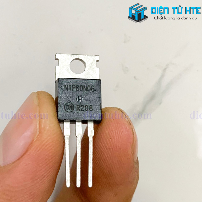 Transistor hiệu ứng trường kênh N NTP60N06 60N06 60V 60A TO-220