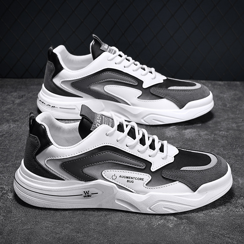 Giày thể thao nam, giày sneaker nam Màu Cá tính Cao Cấp BEE GEE GNA1003 (tăng chai vệ sinh giày cao cấp