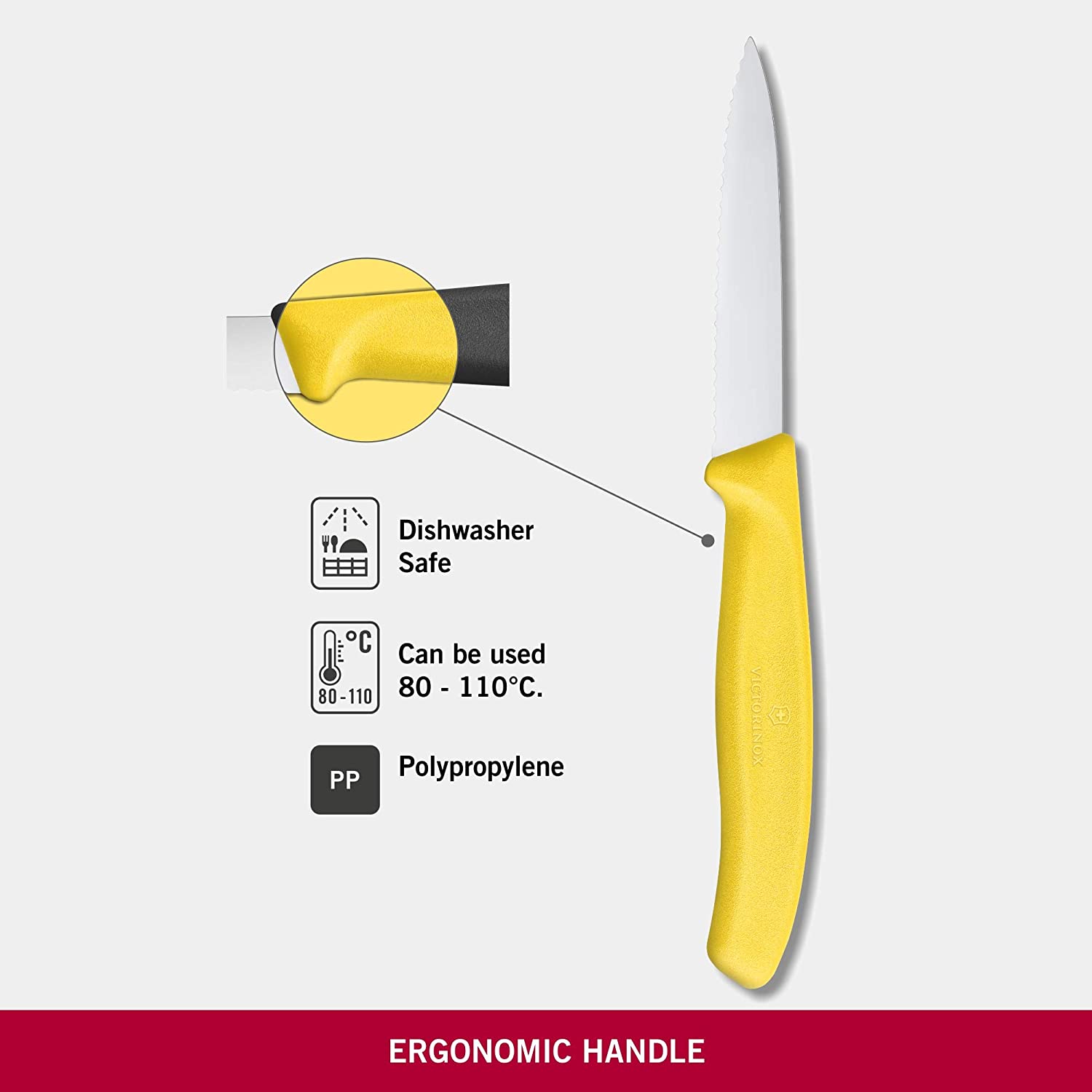 Dao bếp gọt Victorinox Paring Knives (wavy edge, 8cm) 6.7636.L118