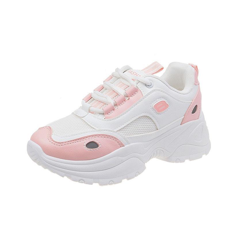 Giày thể thao Nữ Thoáng Khí Nữ Sinh Viên Hàn Quốc Giày Thể Thao Nữ Tăng Chiều Cao 21071