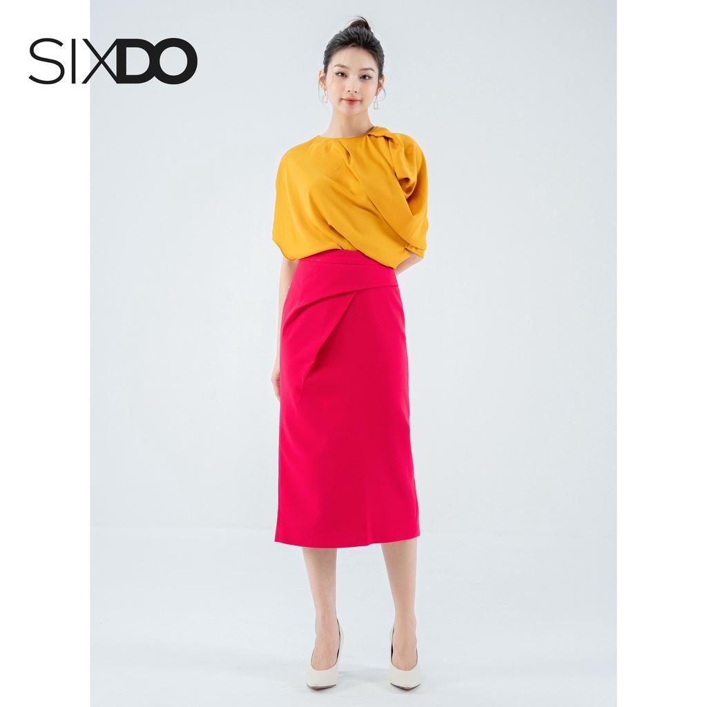 Chân váy bút chì xẻ sau thời trang SIXDO