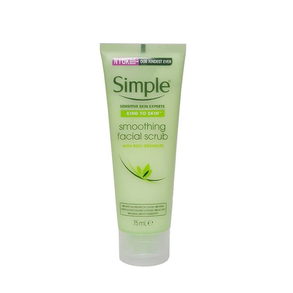 Tẩy Da Chết Simple Kind To Skin Smoothing Facial Scrub 75ml