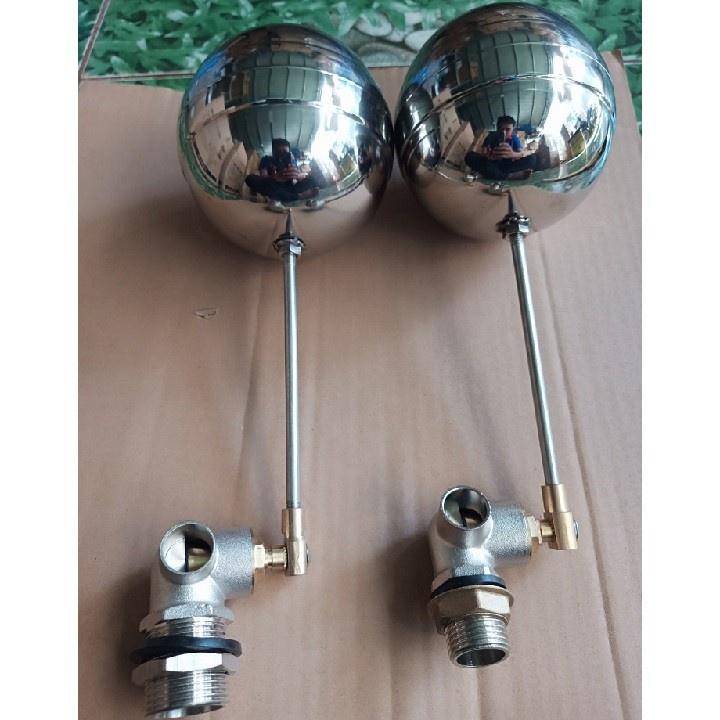 Van phao nước bóng inox, phao cơ quả bóng inox,phao nước sạch