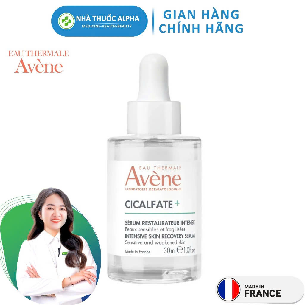 Serum Làm Dịu, Phục Hồi Và Bảo Vệ Da Avène Cicalfate+ Intensive Restorative Serum 30ml