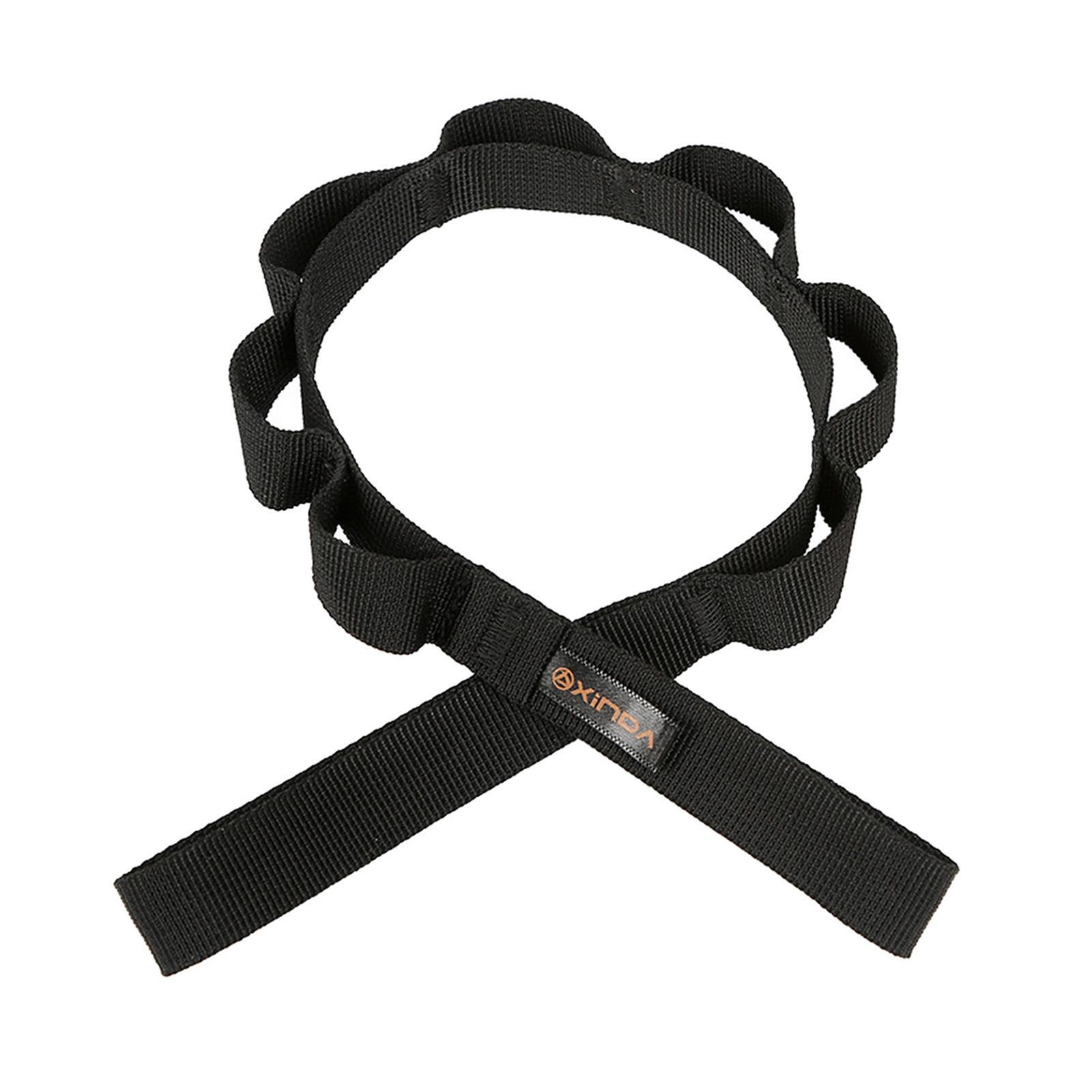 Daisy Rope Lanyard Climbing Nylon Hammock Cord Outdoor Rock Black