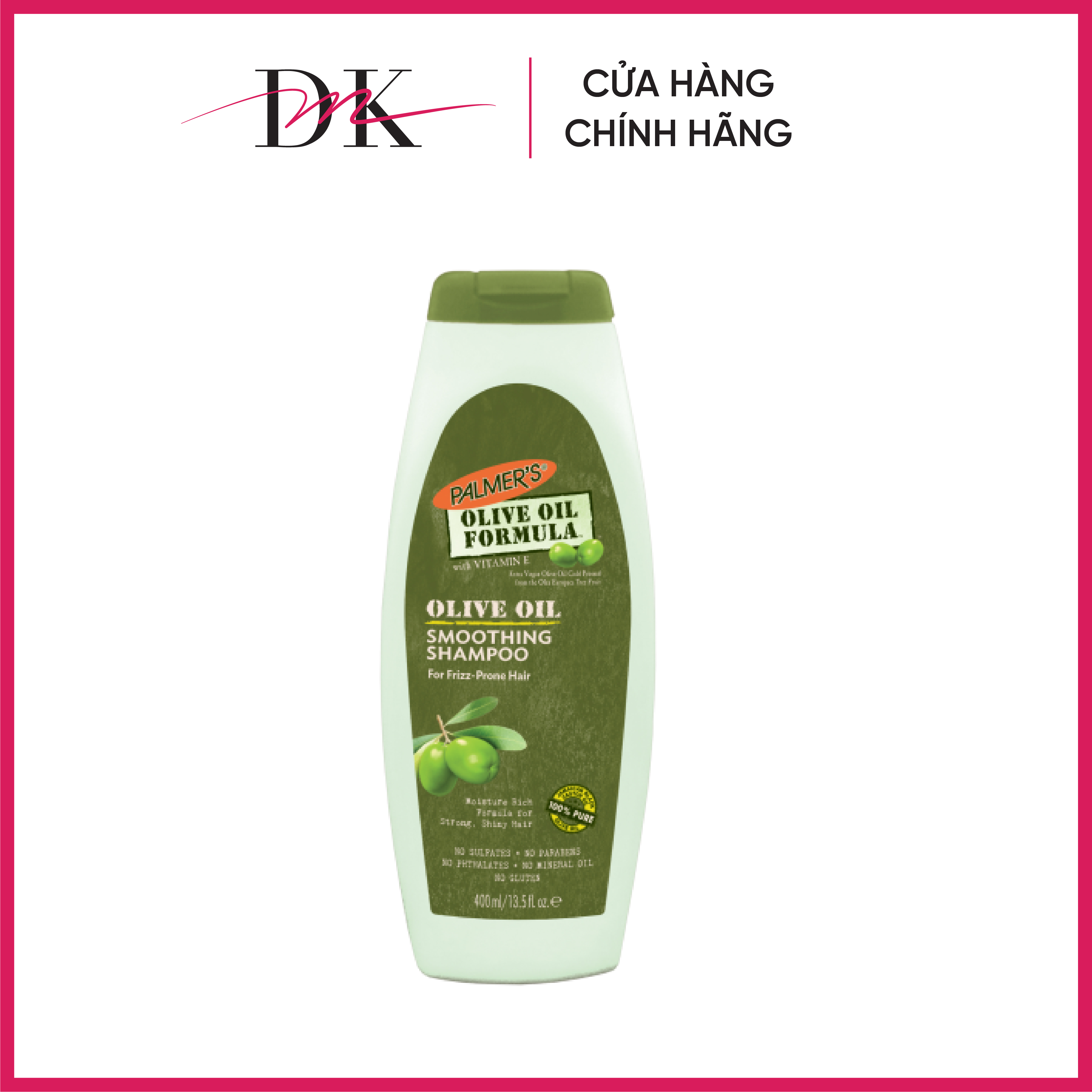 Dầu Gội Dưỡng Tóc Olive Palmer's Olive Oil Formula Smoothing Shampoo PL2593 (400ml)