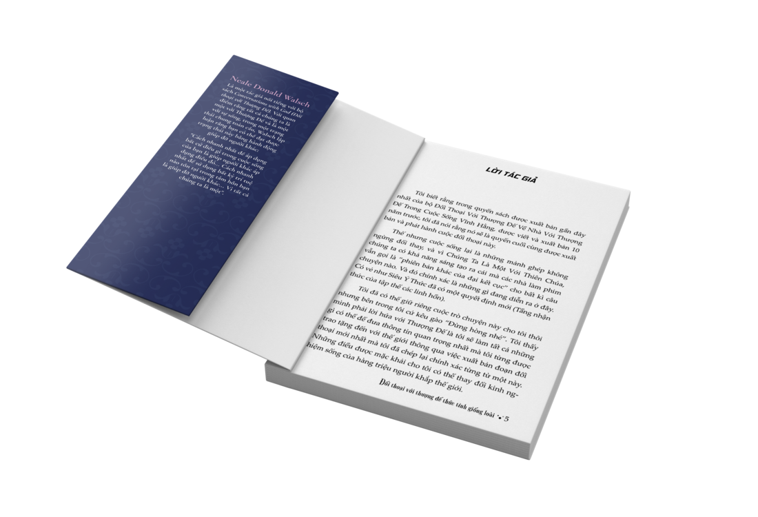 Sách Đối thoại với thượng đế - Thức tỉnh giống loài - Á Châu books, bìa mềm in màu