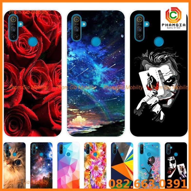 Ốp lưng dành cho tráng gương Realme C3 cường lực chống bể siêu sắc nét