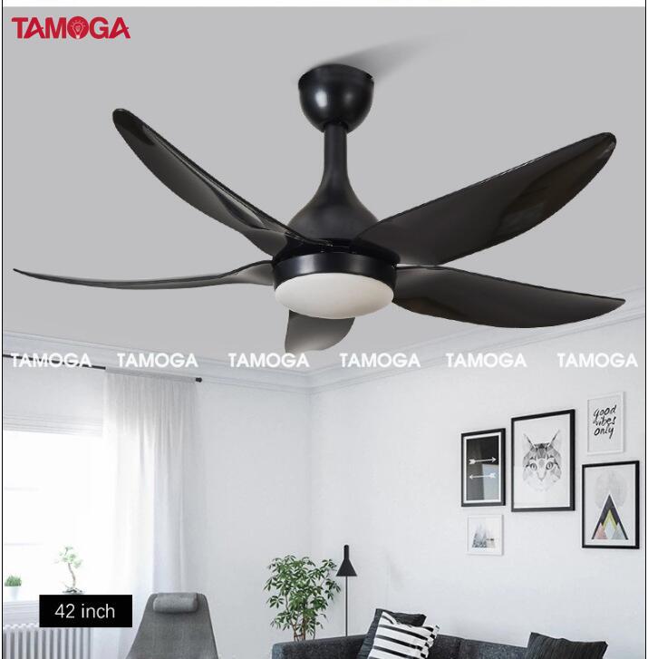 Đèn quạt trần 5 cánh gỗ TAMOGA ALICE 8075 + Tặng kèm khiển