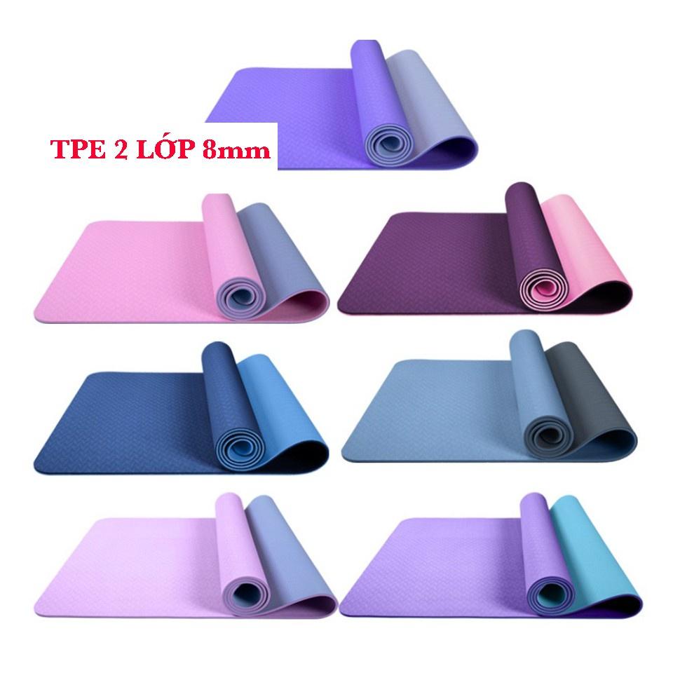 THẢM TẬP YOGA CAO CẤP DÀY 8MM