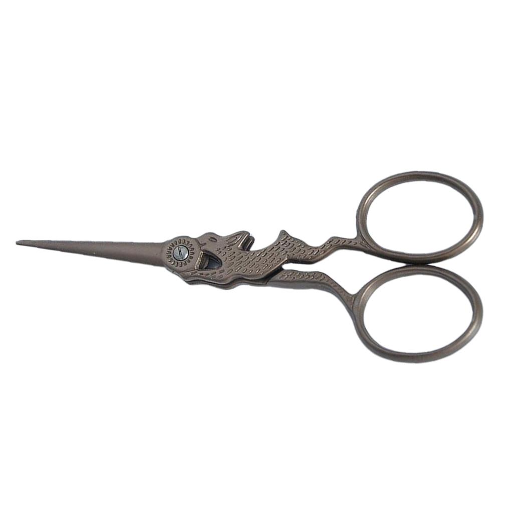 Vintage Rabbit Shape Sewing Scissors Stainless Steel Tailor Scissors Sharp Sewing Shears for Embroidery, Sewing, Craft, Art Work & Everyday Use