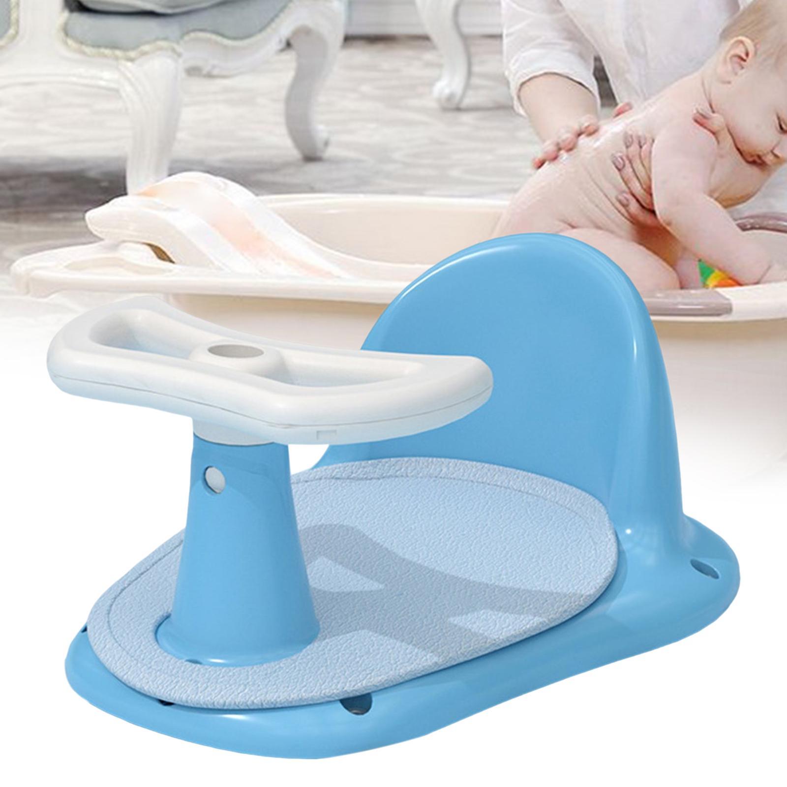 Infant Bath Tub Seat Bath Seat Support Bathtub Chair for Baby Boys and Girls