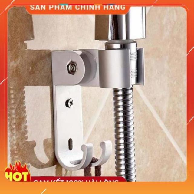 Bộ vòi sen tăng áp 300% bằng hợp kim nhôm chống oxi hóa , chống rỉ sét màu vàng đen sang trọng 206779