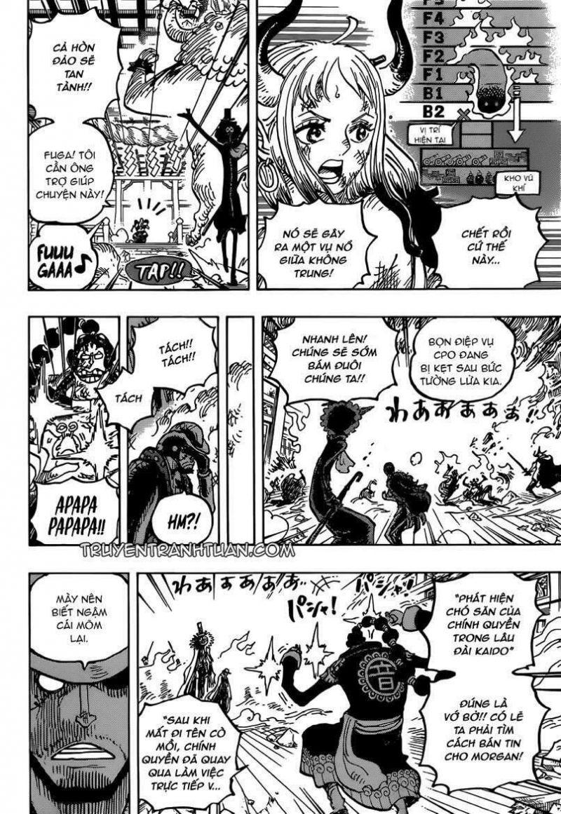 đảo hải tặc - one piece chapter 1032 6