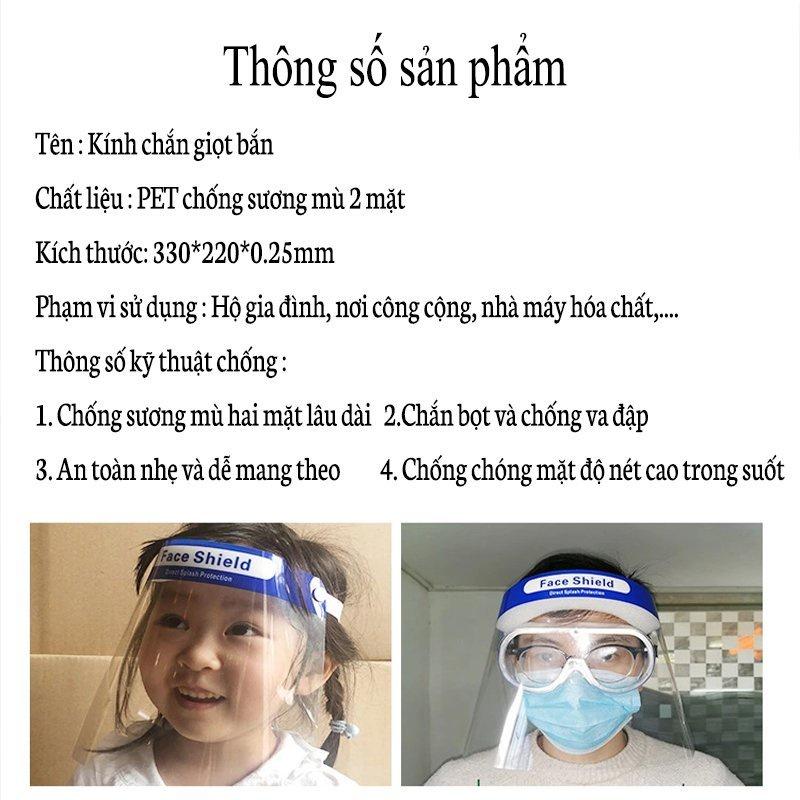 Kính Chắn Giọt Bắn, Tấm Chắn Giọt Bắn Phòng Dịch Trong Suốt Kháng Khuẩn, Bảo Vệ Mắt titan.st