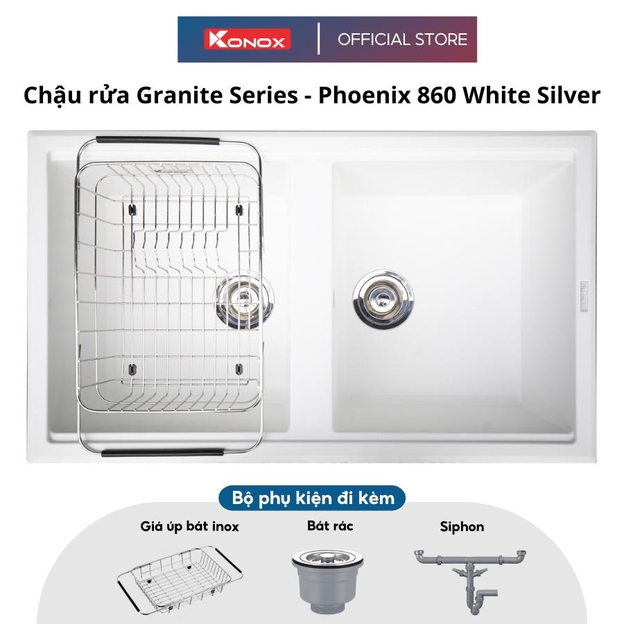 Chậu rửa bát đá KONOX Granite Sink Phoenix 860