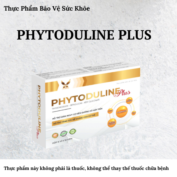 Thực phẩm bảo vệ sức khỏe Viên Tăng Đề Kháng Phytoduline Hộp 3 vỉ x 10 viên