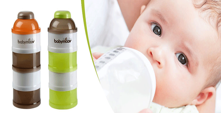 Hộp Chia Sữa 4 Tầng Babymoov 1