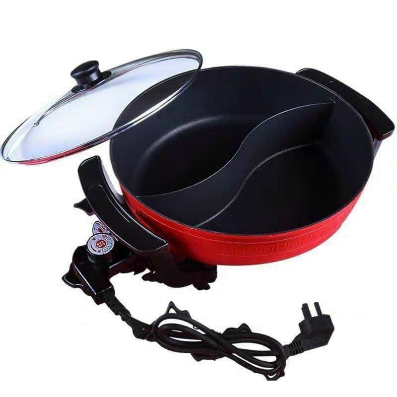 Nồi Lẩu Điện Đa Năng 2 Ngăn Perfect PF-A2N Chống Dính 5L 1360W