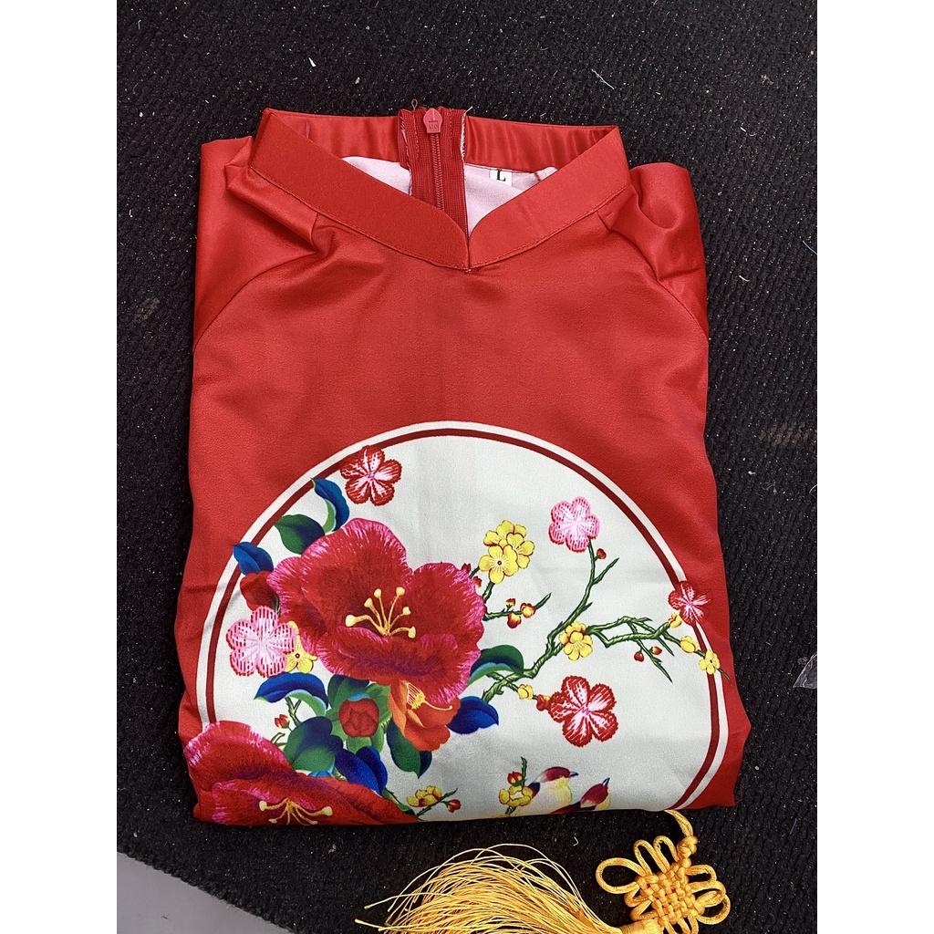 Set áo Dài Cách Tân Mẹ và Bé Áo cách tân đẹp giá rẻ