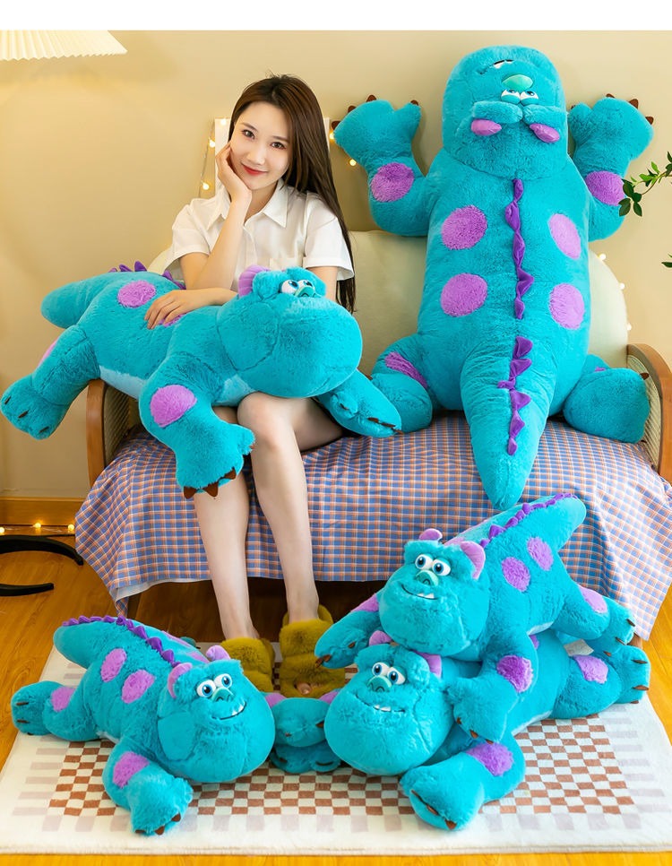 Gấu bông mềm Sulley/Sullivan Disney - Size từ 65cm đến 135cm - Quà tặng thú nhồi bông Sulley siêu dễ thương - Gối ôm gấu bông mềm mịn cho bé