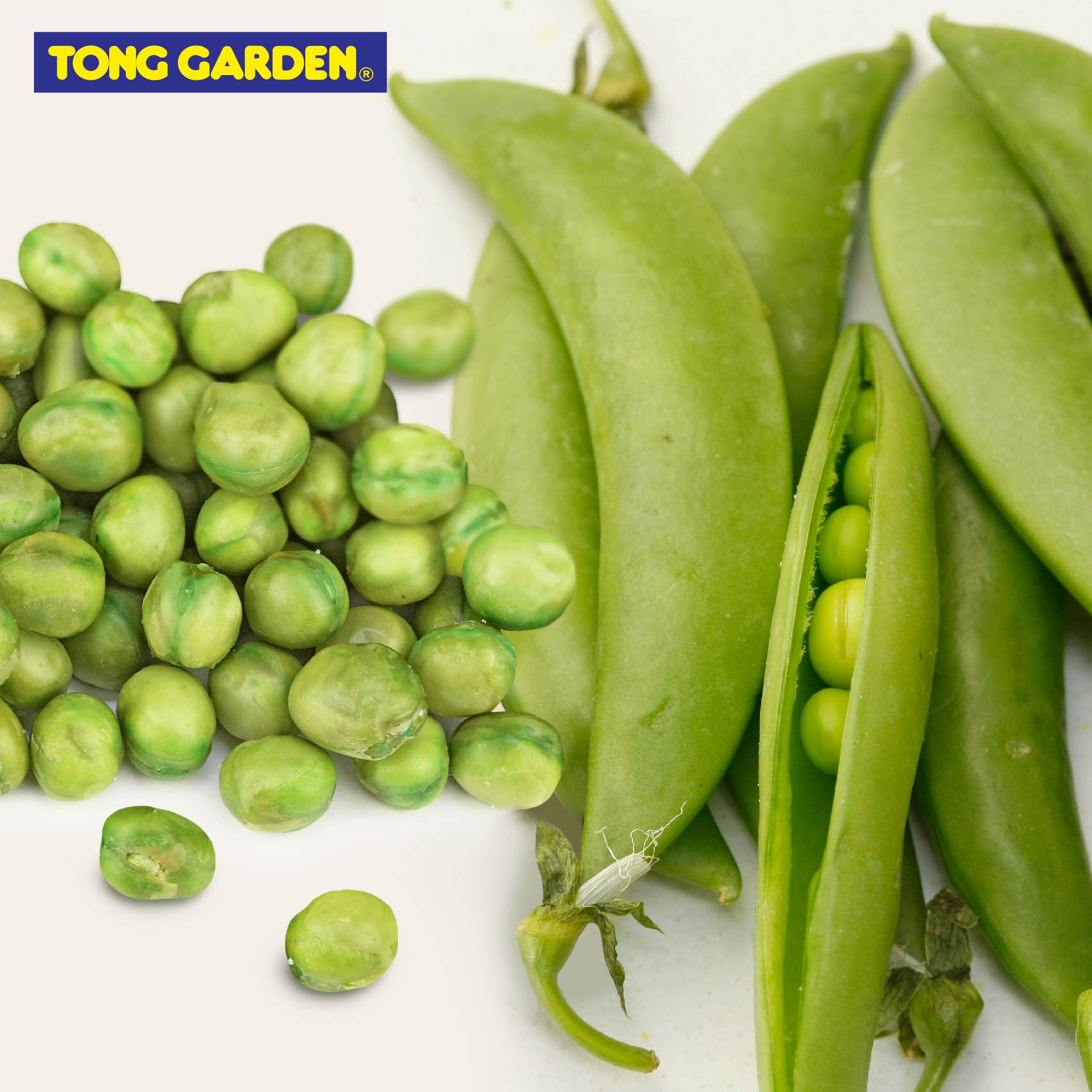 ĐẬU HÀ LAN RANG MUỐI TONG GARDEN TÚI LỚN 450G