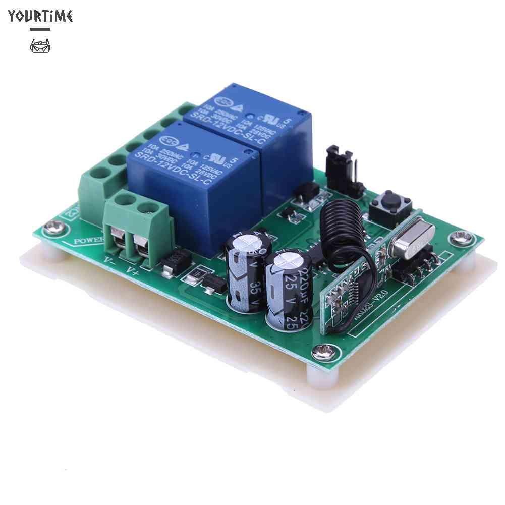 Hệ Thống Truyền Phát Tín Hiệu Không Dây Điều Khiển Từ Xa DC 24V 10A 2CH RF