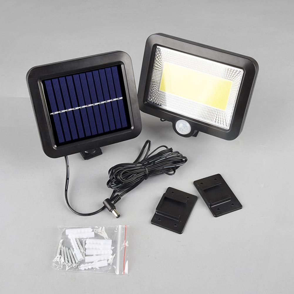 Đèn Năng Lượng Mặt Trời cảm biến Solar Light 120 Led - Có Điều Khiển Từ Xa, Cảm Biến Chuyển Động ánh sáng, xịn xò