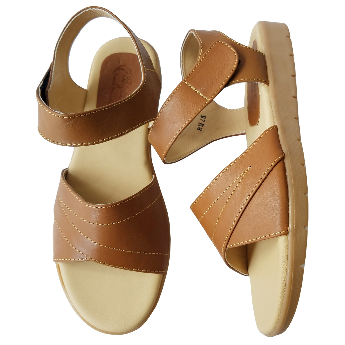 Giày Sandal Nữ Da Bò Thật BIGGBEN Cao Cấp SDN94