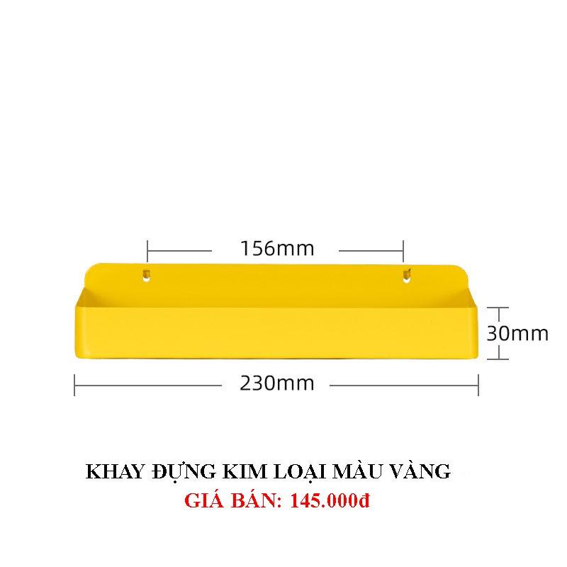 Khay đựng Dola Home kim loại - phụ kiện bảng pegboard để tai nghe, đồng hồ, loa, dụng cụ trang trí bàn làm việc